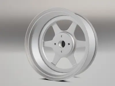 TRD TYPE F-T Low-poly 3D model