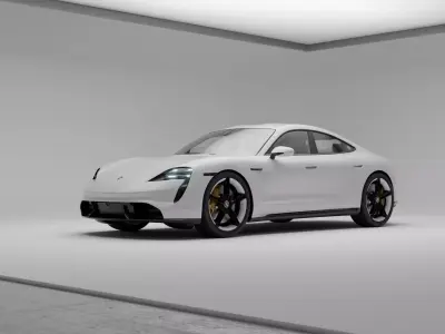 Porsche Taycan Turbo S 3D model