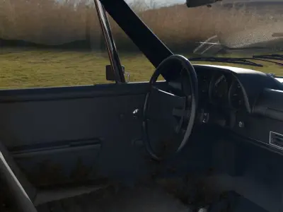 Porsche 914-6 with Engine Sounds Low-poly 3D model