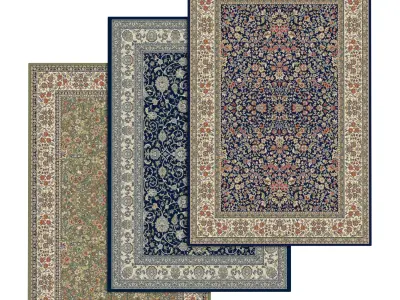 Rug Set 970 3D model
