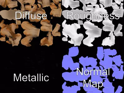 Sandstone Stalagmite Formation model pack Texture