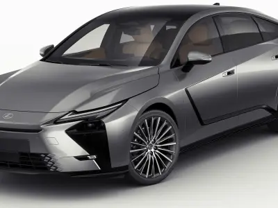 Lexus ES 2026 hybrid and electric 3D model