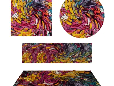 Rugs No 259 Low-poly 3D model