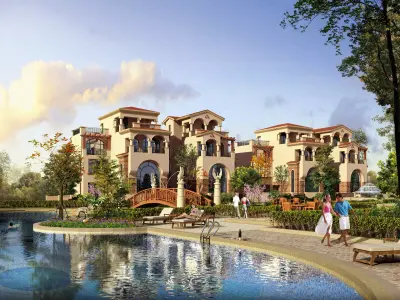 3D model of 2022 luxury fashion villa exterior 37 3D model