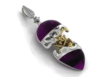 Magerit Pendant Jewelry 3D print model