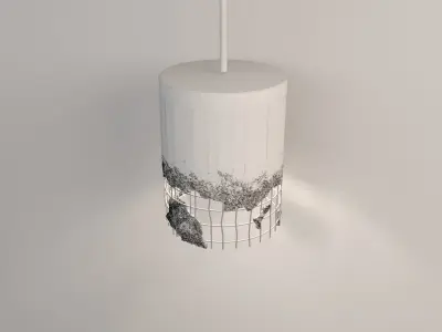 Slash Lamp by Dragos Motica 3D model
