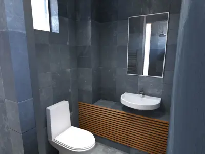 Bathroom 40 3D model