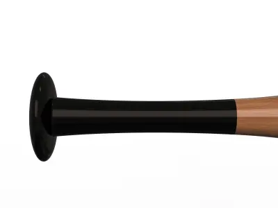 Baseball Bat Low-poly 3D model