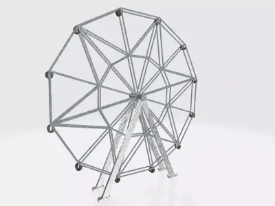 Ferris Wheel Free 3D model