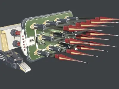 Trap-03 Low-poly 3D model