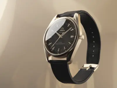 Luxury Watch Rigged 3D Model 3D model