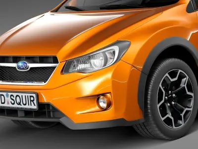 Subaru Impreza XV Crosstrek 2013 3D model