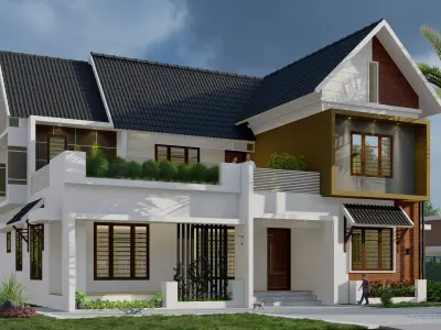 House model with simple design 3D model