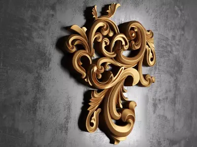 ornament 3D model purchase