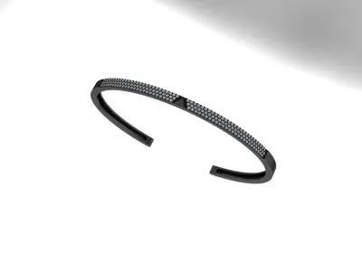 Triangle Bracelet 3D print model