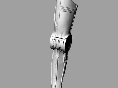 C3Po legs 3D scans Free 3D print model