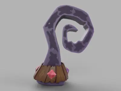 Fictional prop Low-poly 3D model