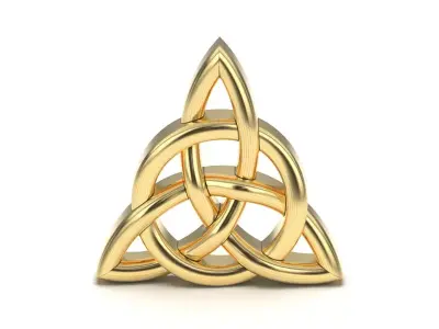 caltic pendant  3D print model