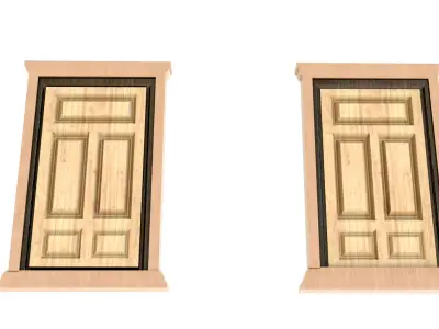 Door Window  3D model