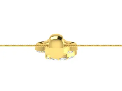 Women Pear Diamond Pendants 3dm STL ONJ FBX Render Details 3D print model