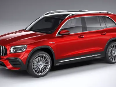 Mercedes-Benz GLB35 AMG 4Matic 2020 3D model