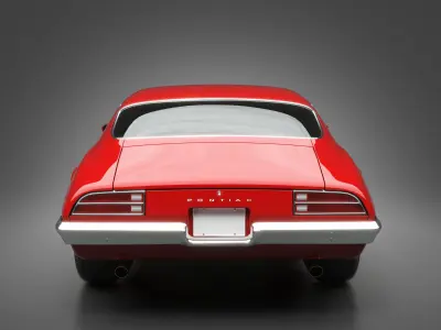 1970 Pontiac Firebird 3D model