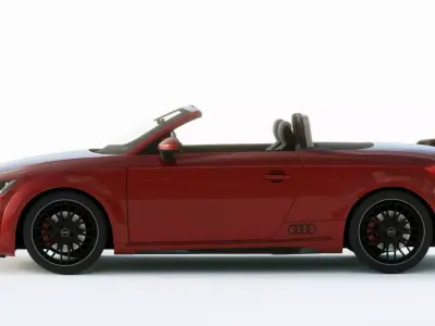 Audi TTS Roadster 2019 3D model