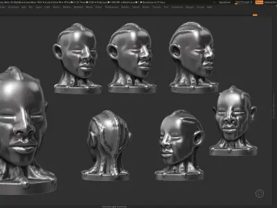 human modern sculpture 3d print model 69 3D print model