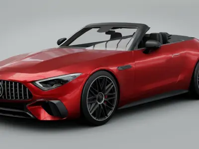 Mercedes-Benz SL 63 AMG 2022 3D model