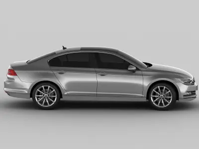 VW Passat 2015 3D model