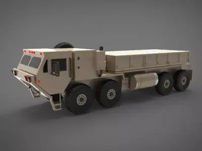 Oshkosh Military Vehicle 3D model