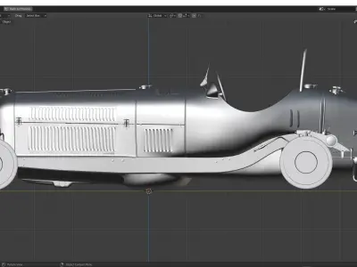 Alfa Romeo p3 1934 3D model