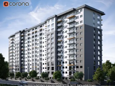 Modern Apartment 2 3D model