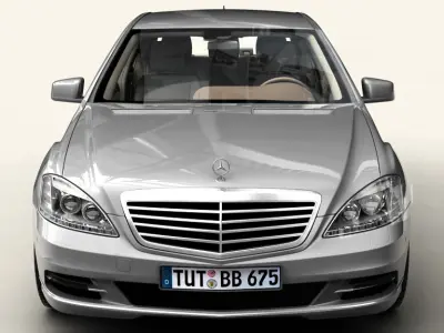 Mercedes S Class 2010 3D model