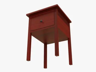 Bedside table 03 3D model
