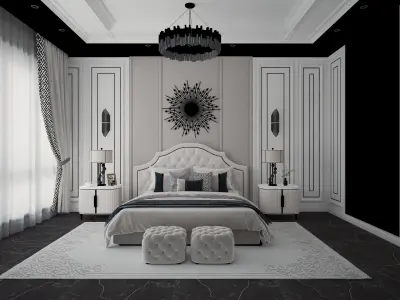 Bedroom 07 3D model