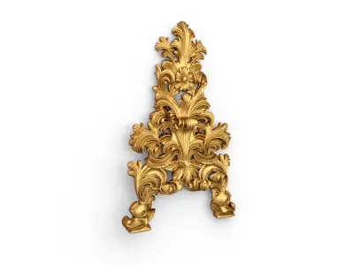 carved classic decorative ornament cnc 3d printing stl 04 3D model