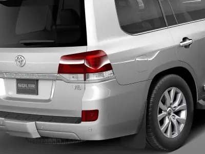 Toyota Land Cruiser 2016 3D model