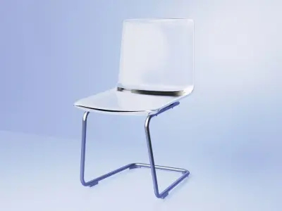 Glass Chair 3D model