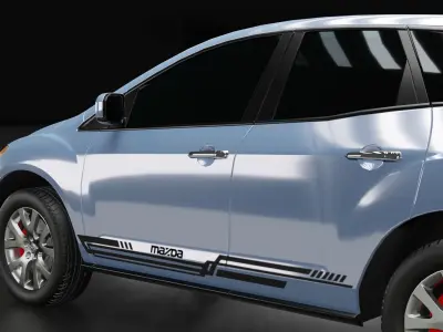 mazda cx7 3D model