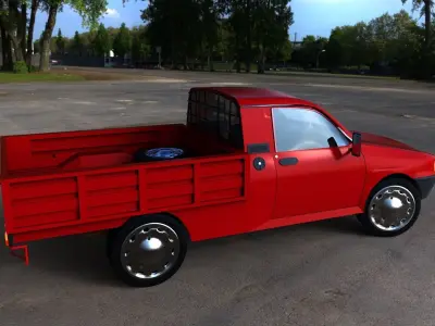 Dacia Drop Side 3D model
