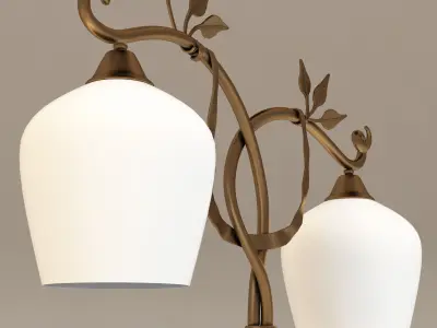 floor lamp classical 3D model