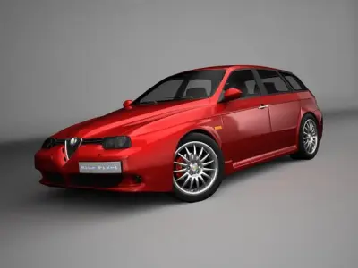 Alfa Romeo 156 GTA Sportwagon 3D model