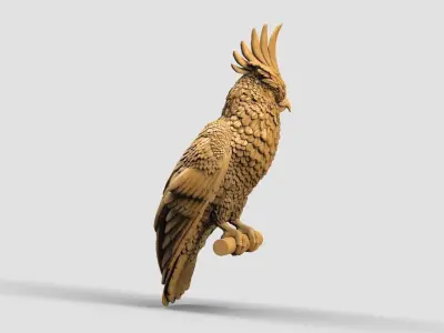 parrot 3D print model
