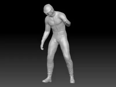 FORMULA ONE PIT STOP 11 3D print model