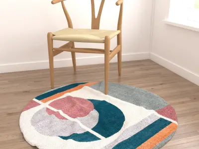 Rugs No 726 Low-poly 3D model