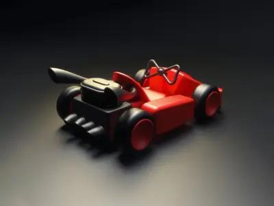 Toy Kart 3D model
