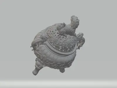 Chinese Ancient Bronze Ware 3D print model