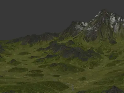 Landscape2 3d model Free 3D model