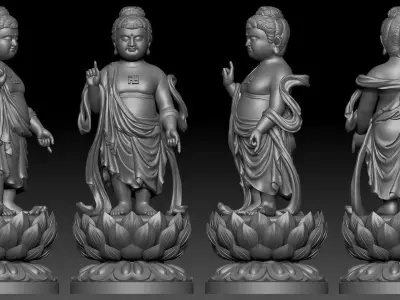 Buddha s Birthday  3D print model